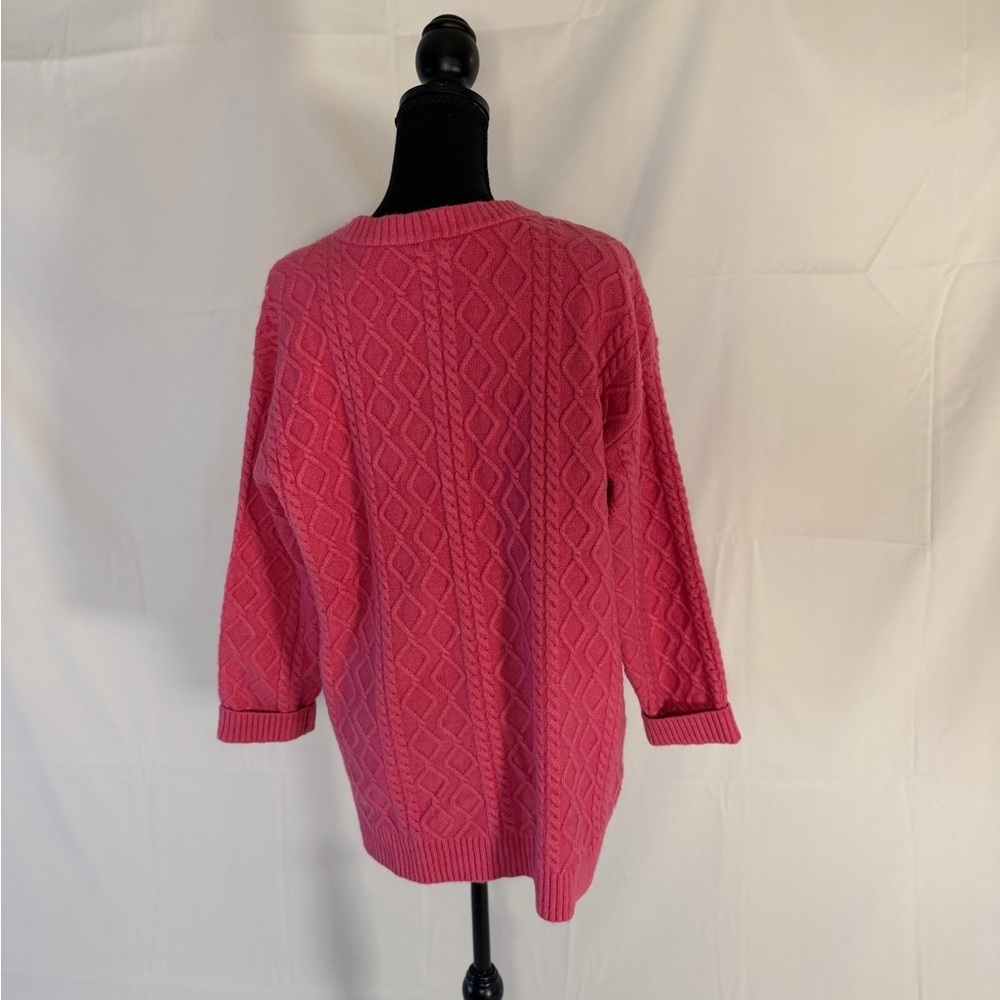 Talbots Cable Knit Cardigan, size XL Petite. - Picture 4 of 7